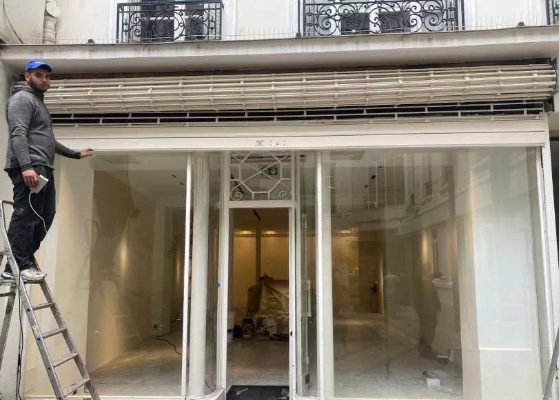 dépannage rideau métallique Paris 1