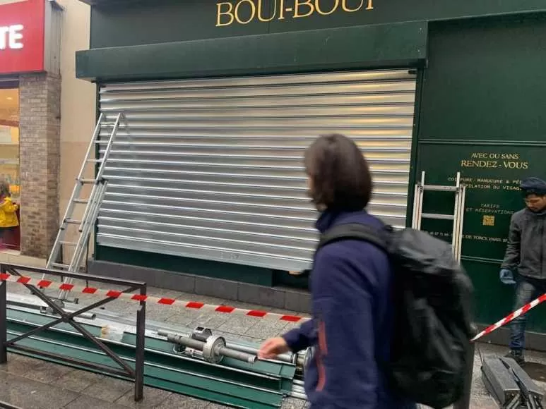 dépannage rideau métallique Paris 15