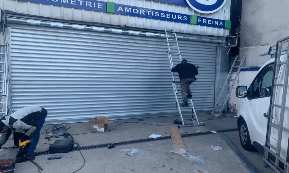 dépannage rideau métallique Quincy Voisins