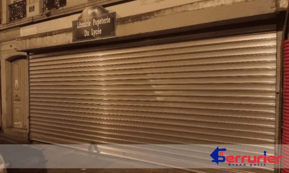 rideau métallique Paris 9