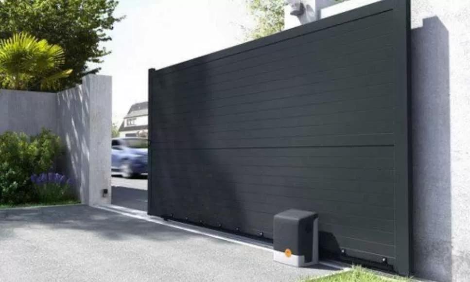 portail électrique coulissant en panne