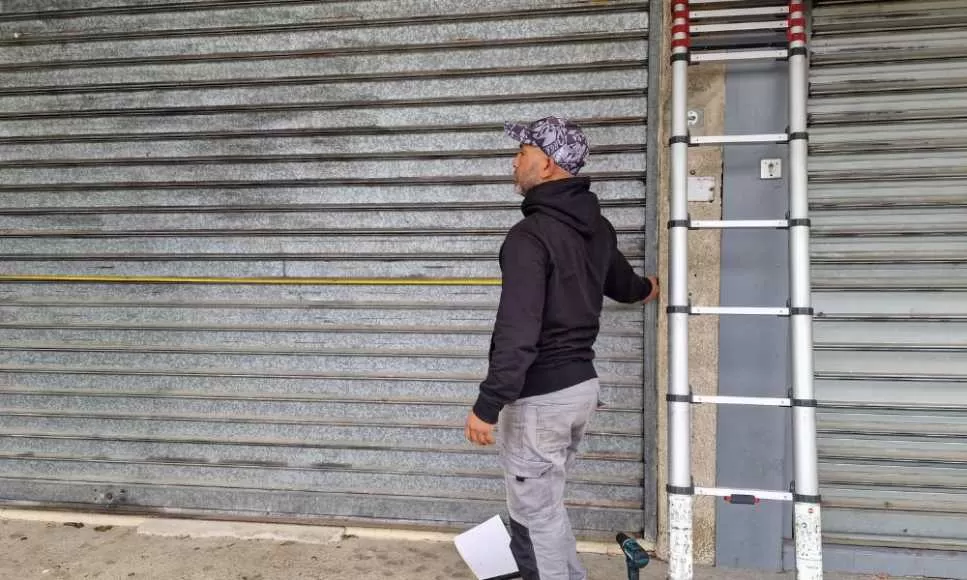 déblocage rideau métallique Paris 75007