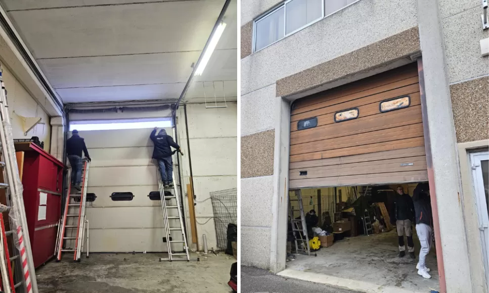 Dépannage porte sectionnelle industrielle à Villers en Arthies 95510