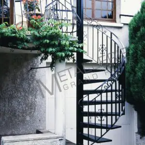 Escalier en métal
