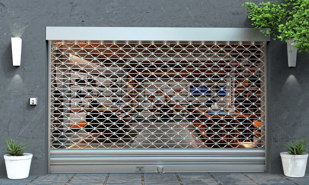 grille métallique