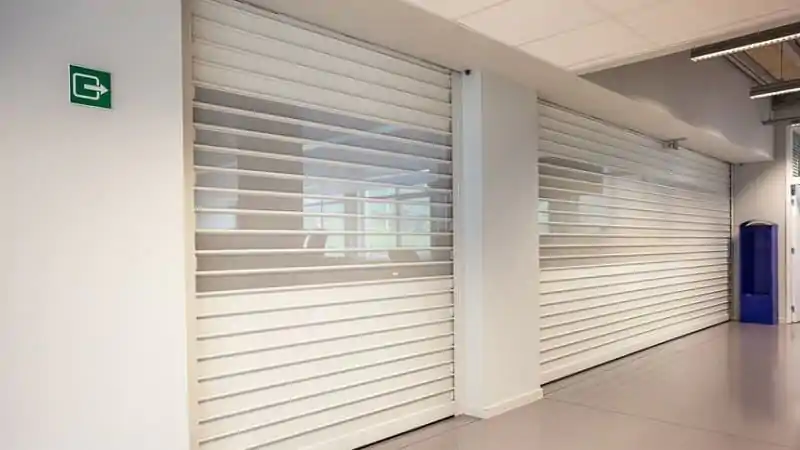 déblocage de rideau de fer