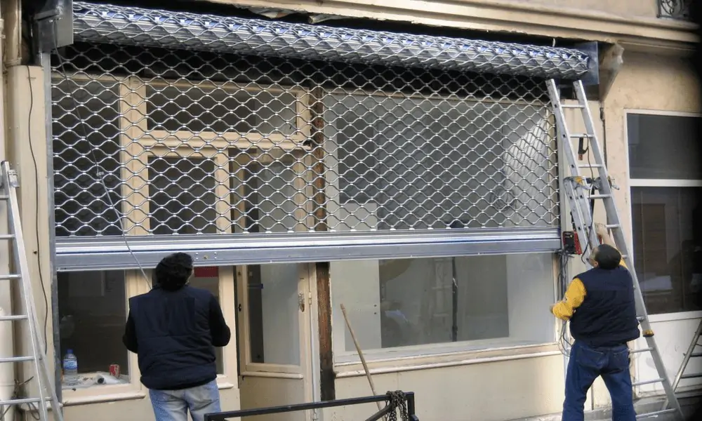 Service depannage rideau metallique