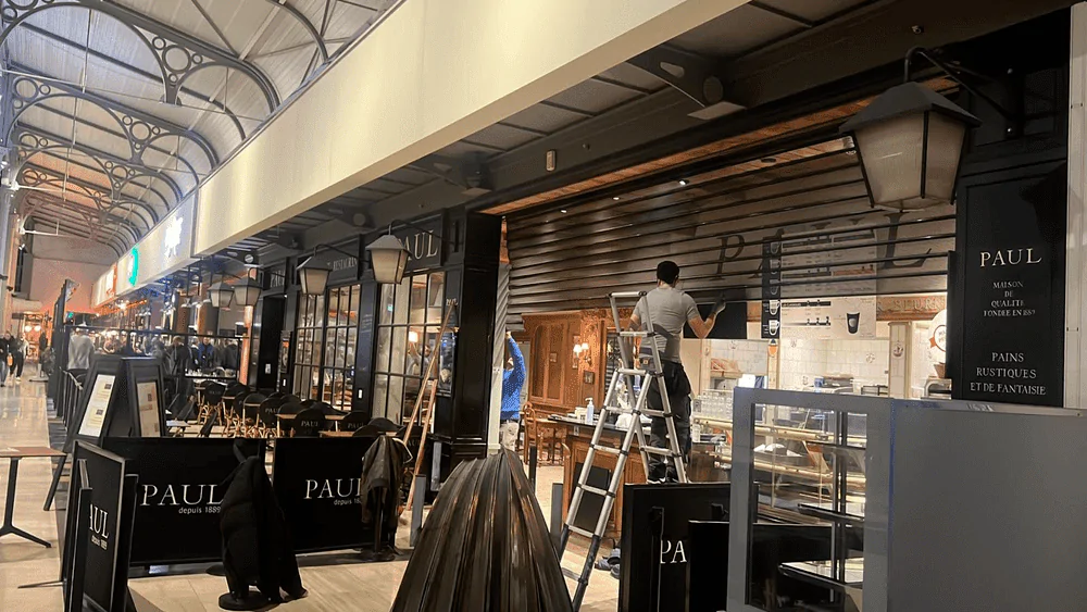 Installation rideau metallique Paris