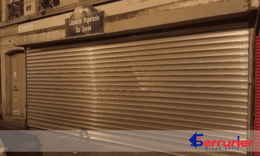 rideau métallique Paris 9