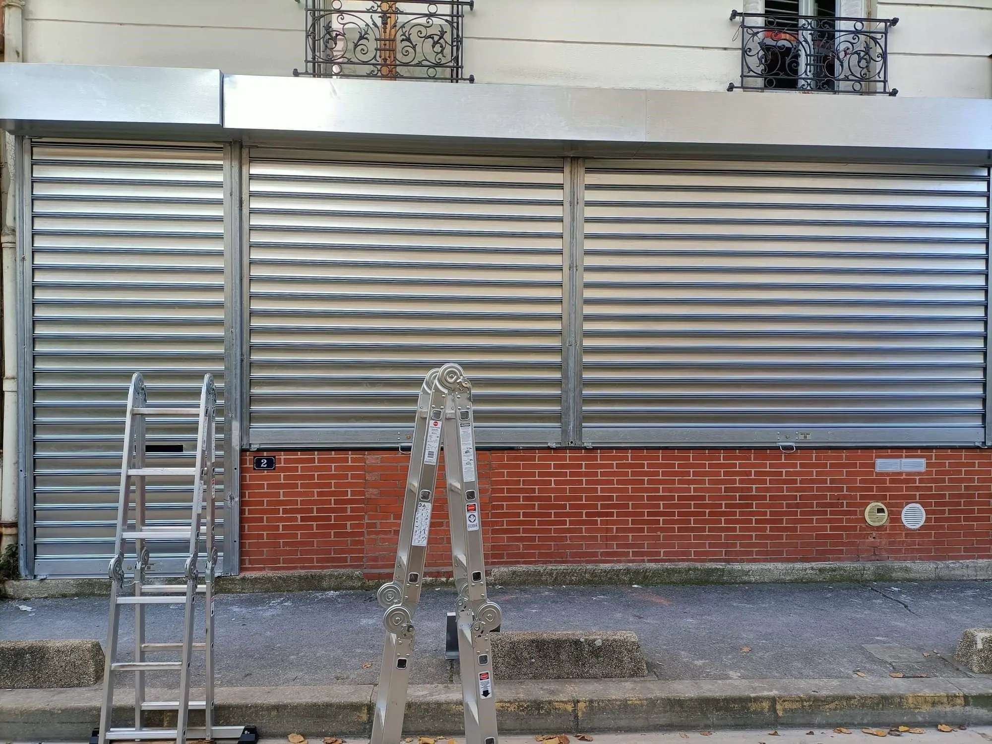 dépannage rideau métallique Paris 17