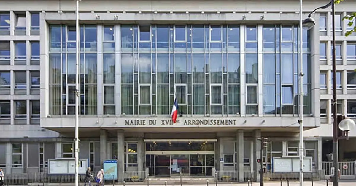 Intervention réparation rideau de fer Paris 17 - Mairie Paris 17eme arrondissement