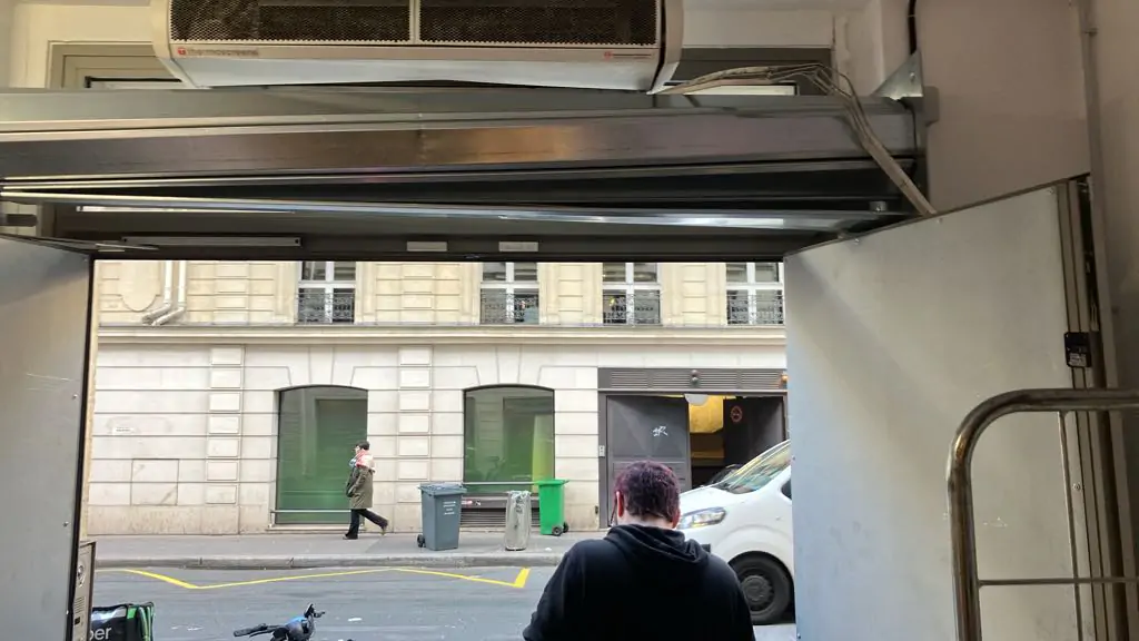 déblocage rideau métallique