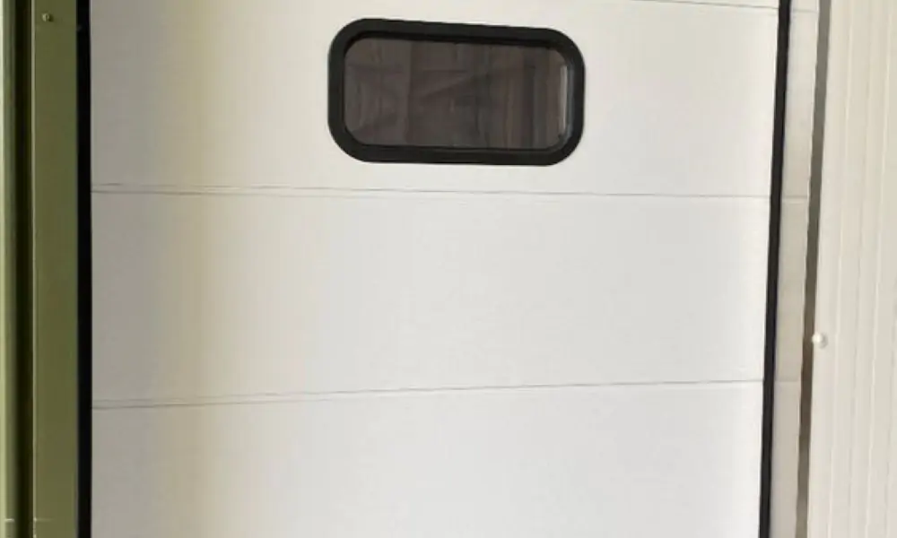 installation porte sectionnelle à Linas