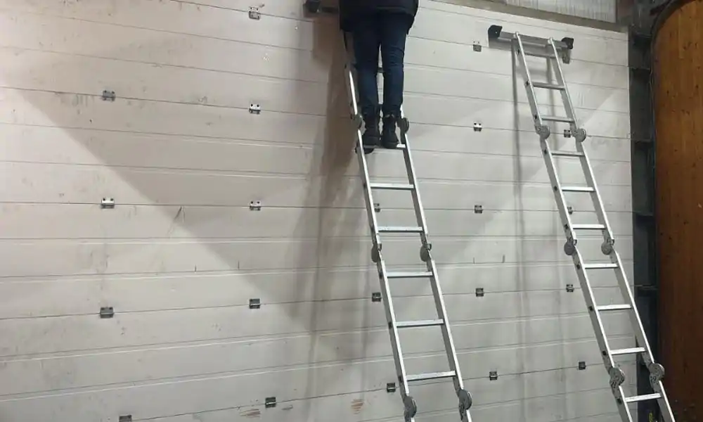 déblocage porte sectionnelle