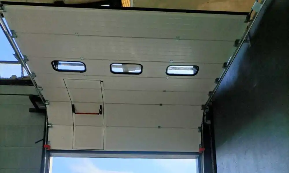 dépannage  porte sectionnelle