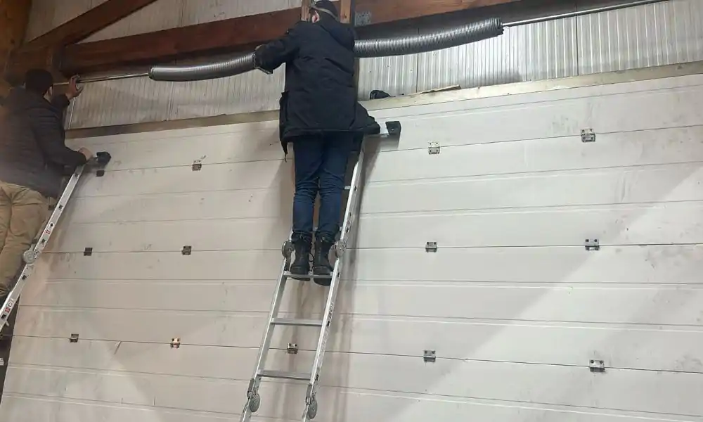 réparation porte sectionnelle Bruyères sur Oise