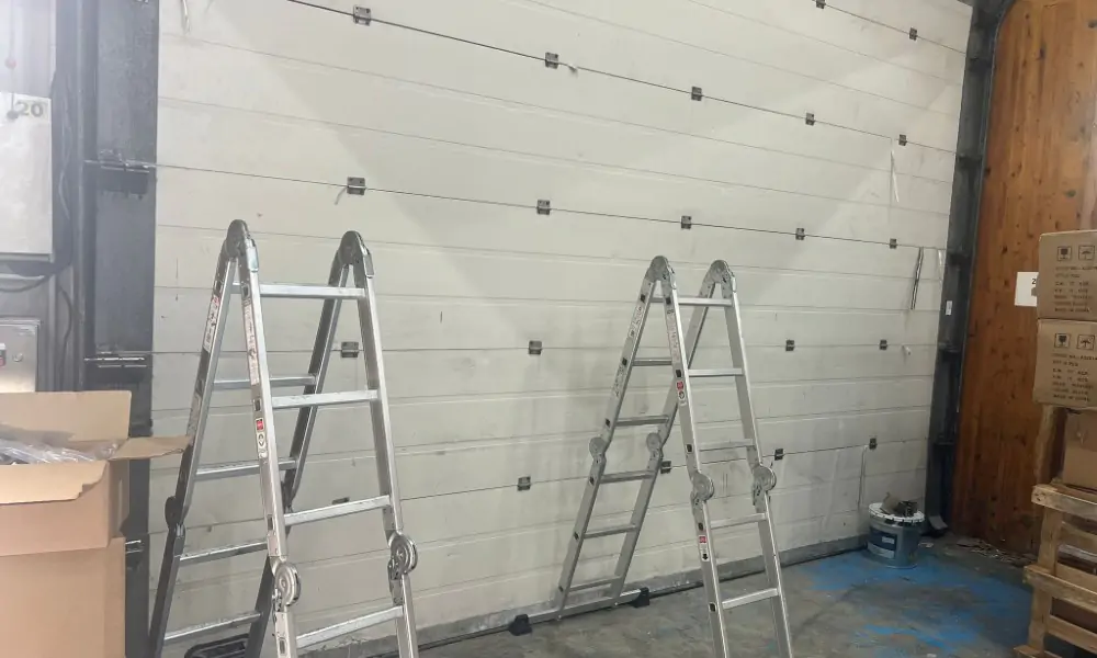 Installation porte sectionnelle à Émerainville