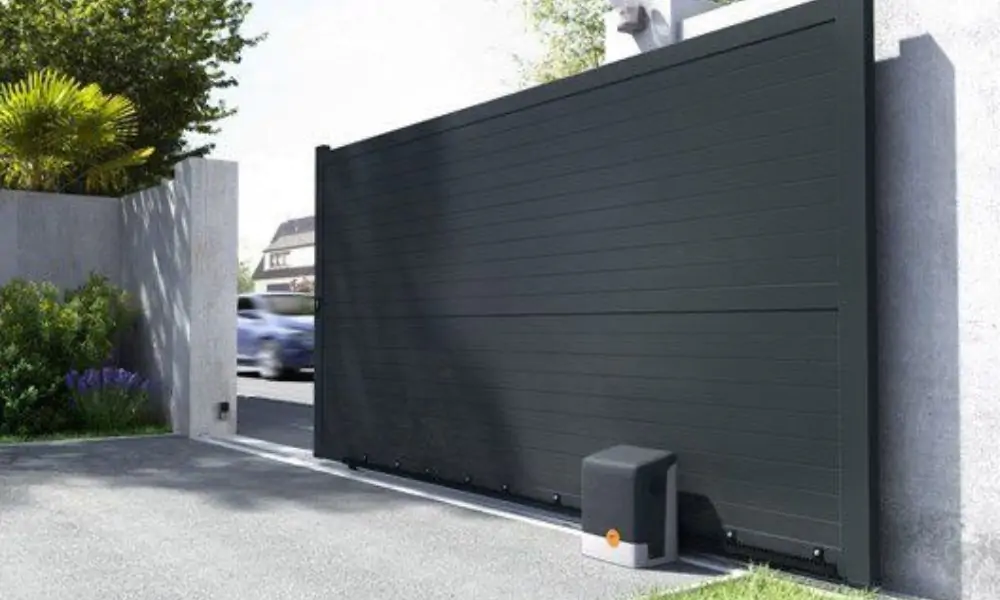 portail électrique coulissant en panne