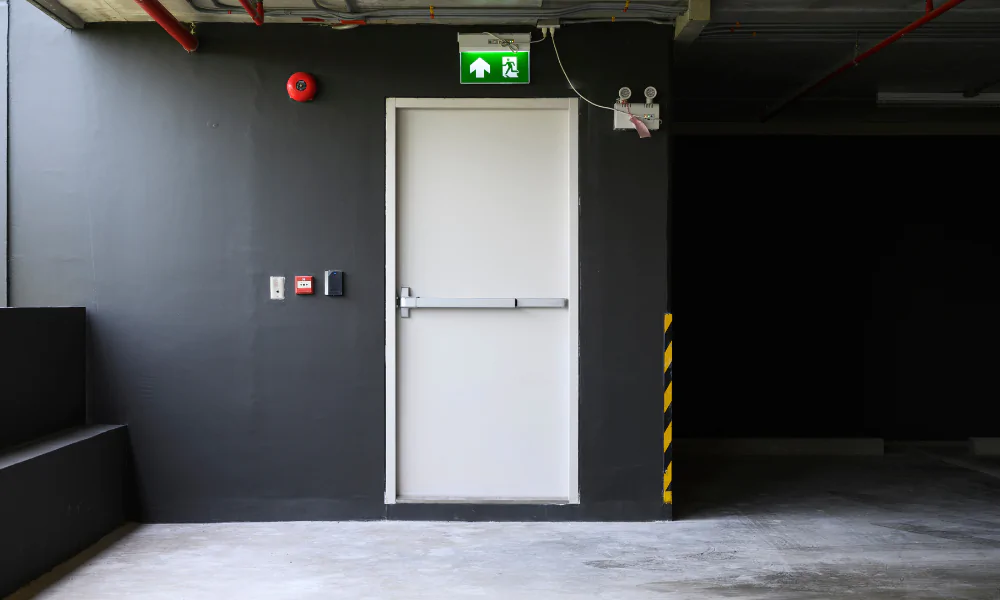 Fonctionnement porte coupe feu