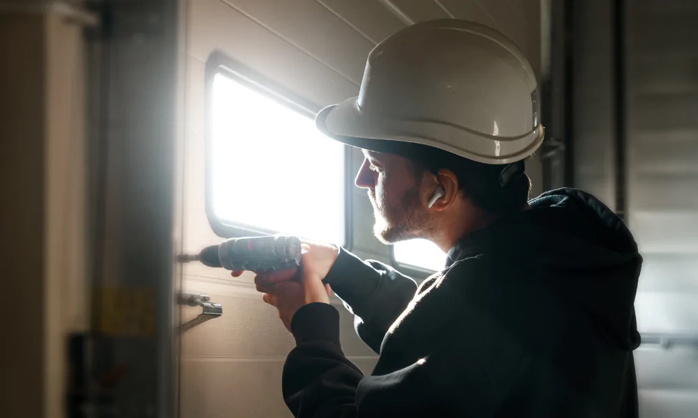 meilleur professionnel pour entretenir une porte automatique industrielle