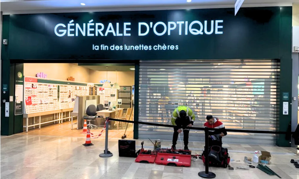 Dépannage rideau métallique Vert le Petit
