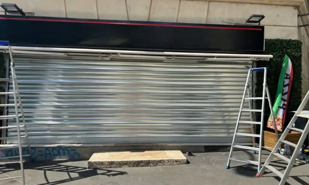 Changement tablier rideau métallique Villeparisis