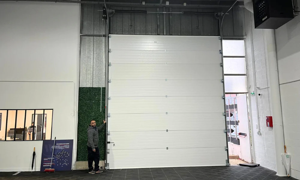 Réparation porte sectionnelle Épiais Rhus