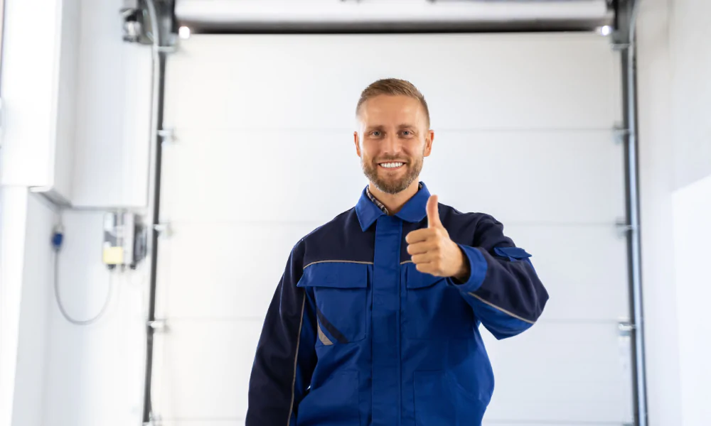 entretien porte sectionnelle industrielle