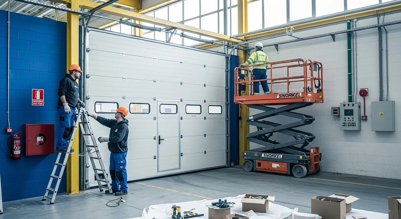 Maintenance porte sectionnelle Cergy