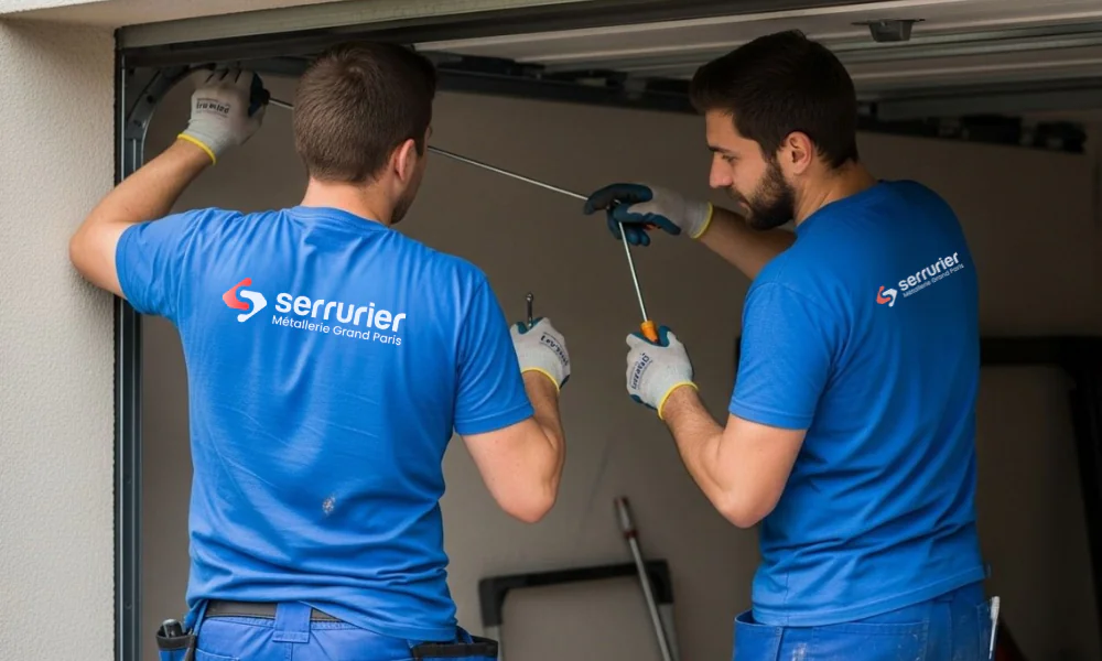 dépannage porte sectionnelle Buc