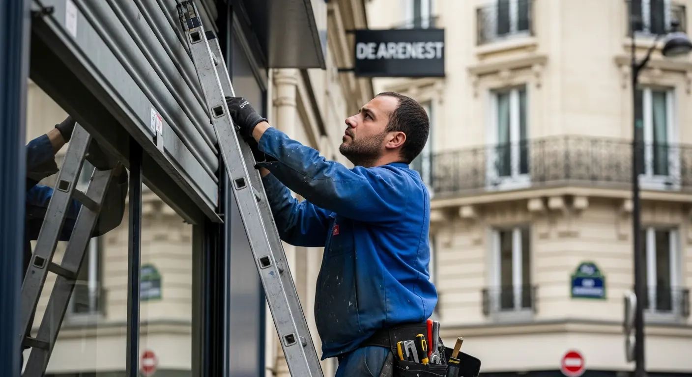 Dépannage rideau métallique Brières les Scellés