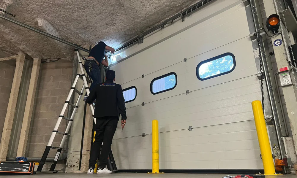 Déblocage porte de garage