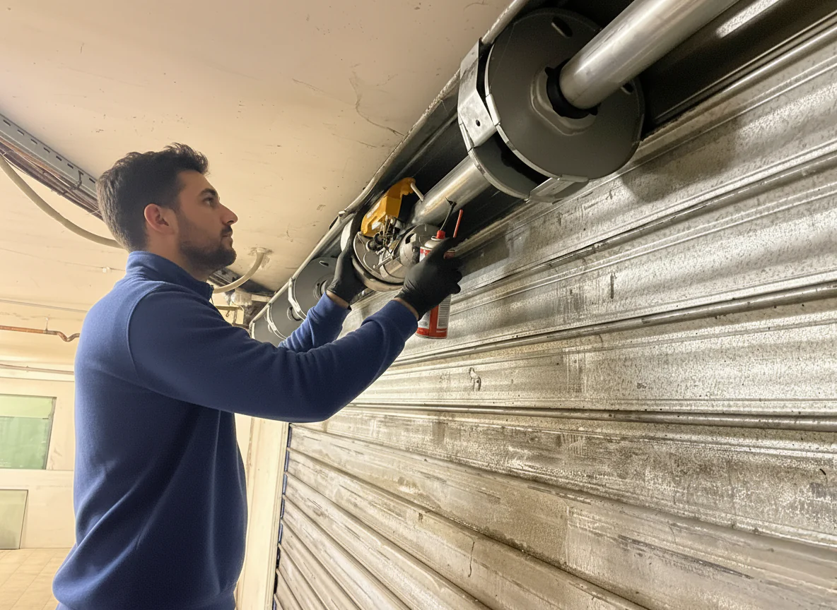 Comment graisser un rideau métallique 