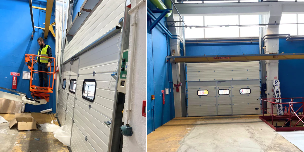 Maintenance porte industrielle à Bondy (93140)