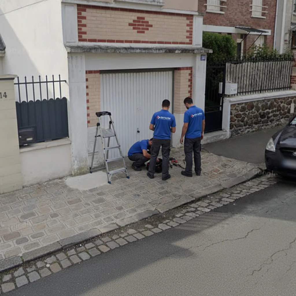 Dépannage porte de garage basculante rue Michelet à Fontenay-sous-Bois