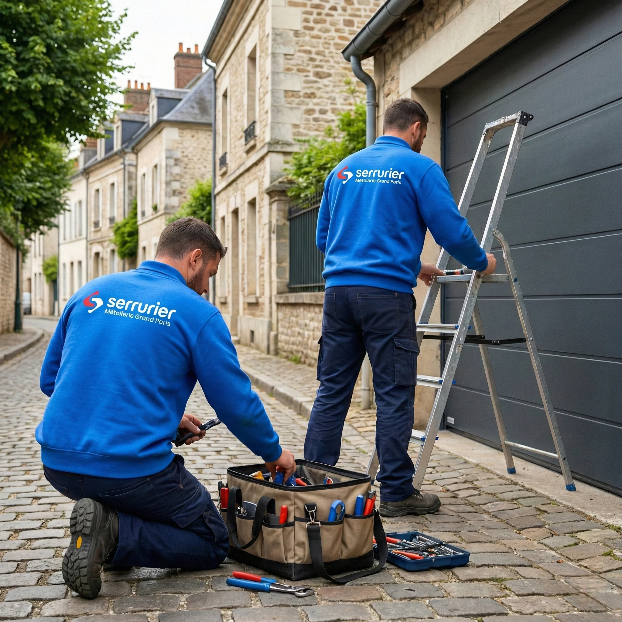 Réparation porte de garage bloquée fermée à Andilly (95580)