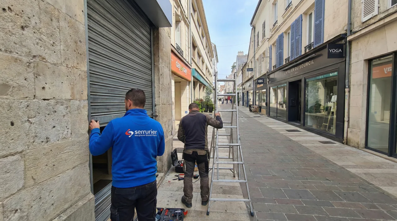 Dépannage rideau métallique Meaux 77100