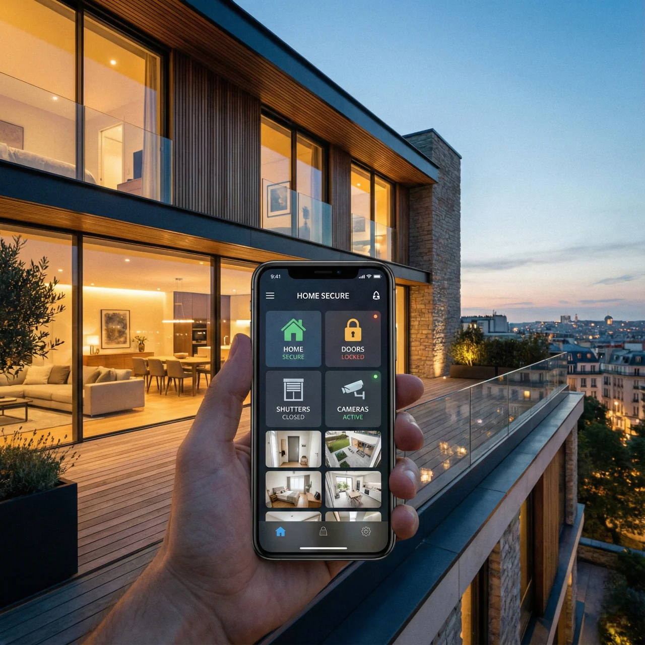Domotique pour sécuriser sa maison à Paris