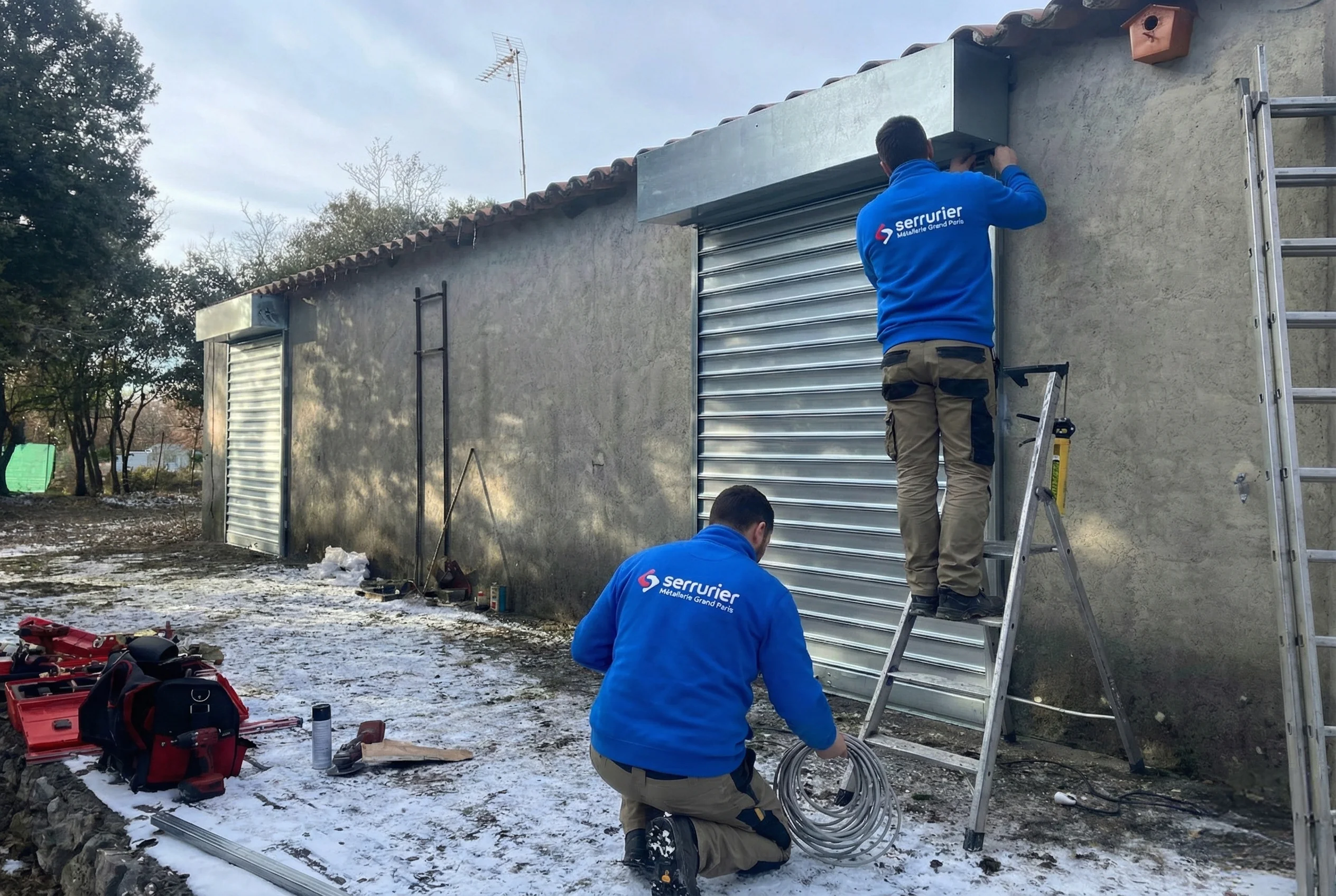 Dépannage rideau métallique Sainte Geneviève des Bois
