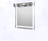 Rideau métallique à lames pleines sur mesure