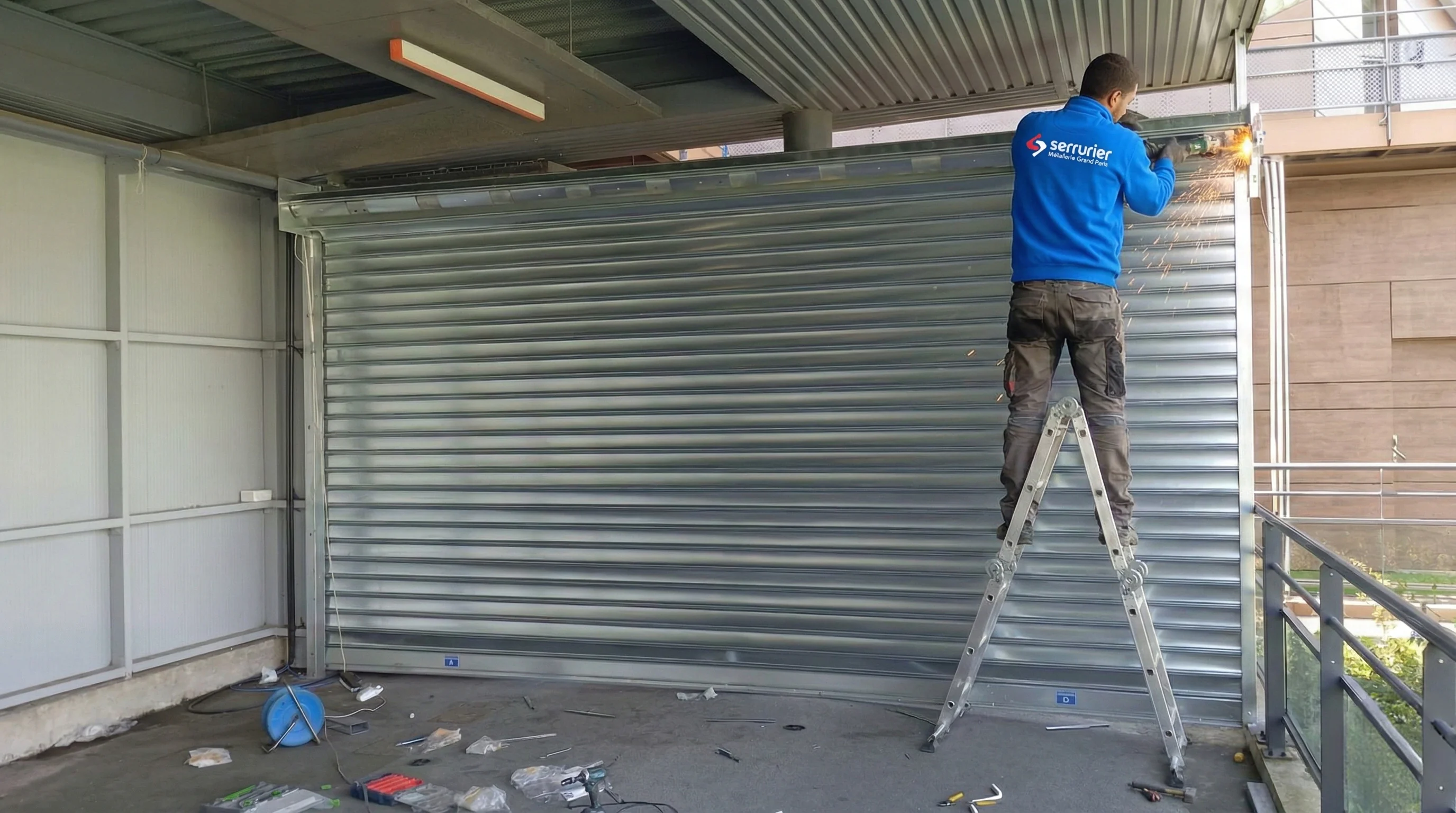 dépannage rideau métallique Choisy le Roi