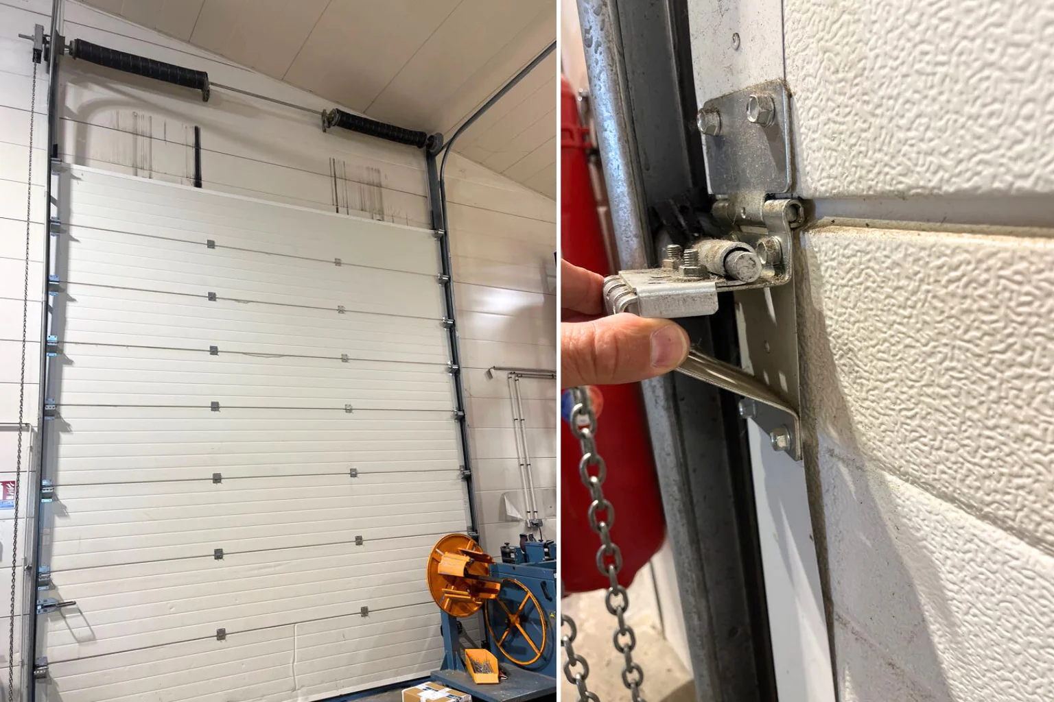 Déblocage porte de garage à Nogent sur Marne (94130)