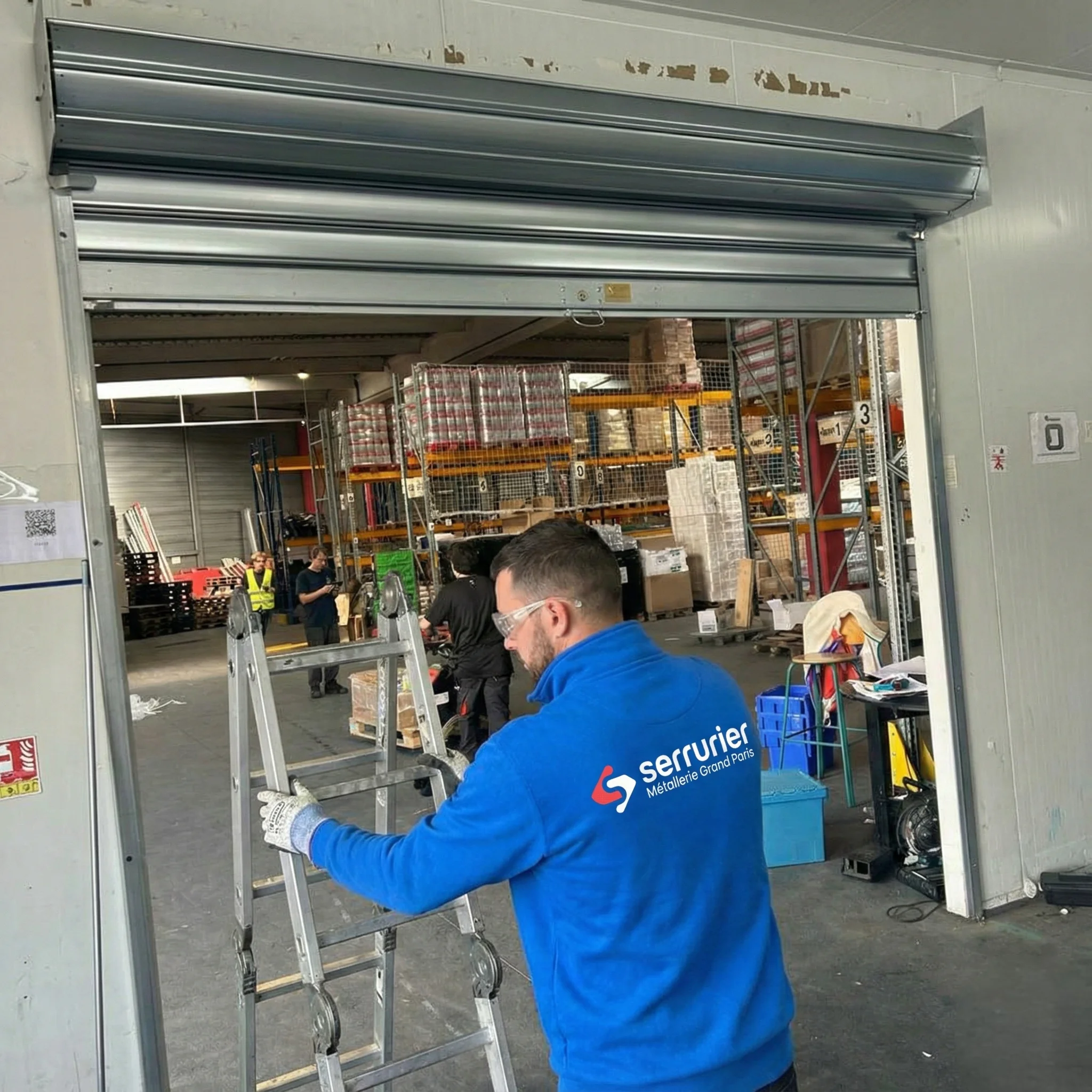 Pose rideau métallique sur mesure à Paris