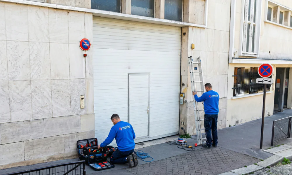 Réparation porte de garage