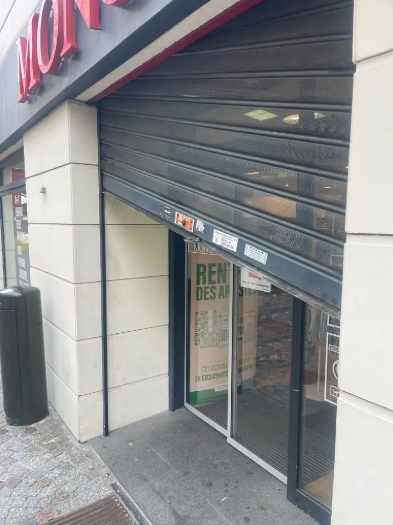 déblocage rideau métallique Val de Marne 94