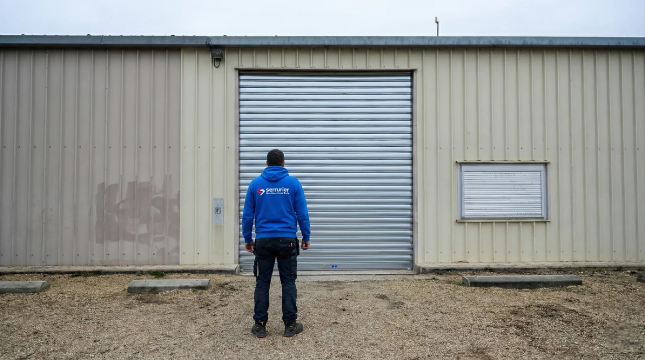 Pose rideau métallique sur mesure