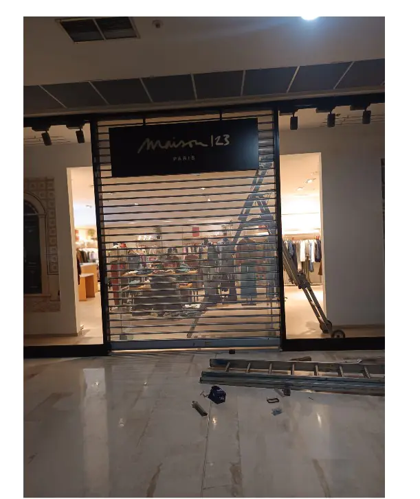 changement axe rideau métallique Chanteloup en Brie (77600)