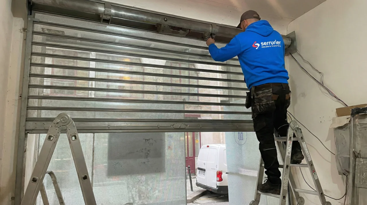 installation rideau métallique neuf sur mesure