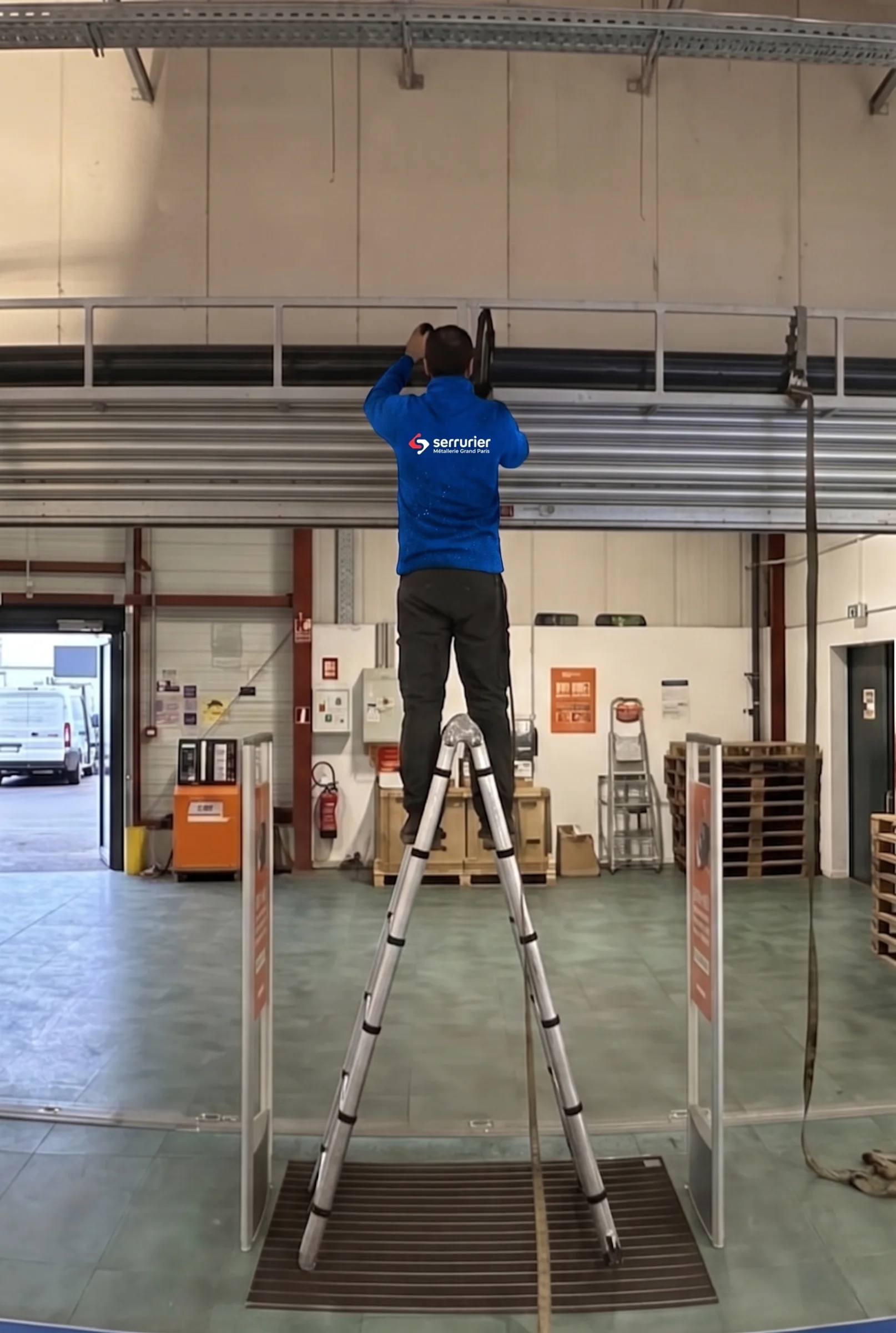 Dépannage rideau métallique Rosny-Sous-Bois (93110) par technicien MGParis