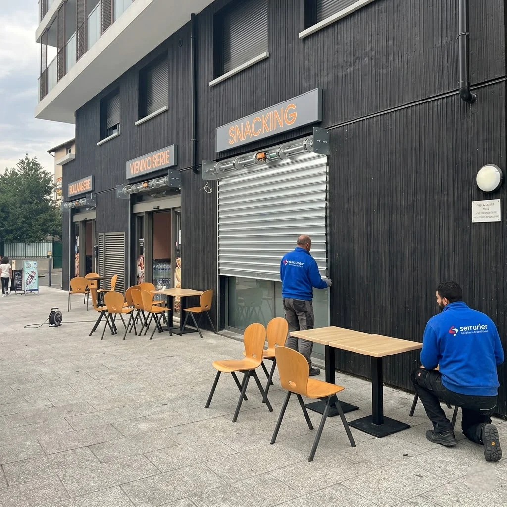 dépannage rideau et grille métalliques - écouen - techniciens MGParis
